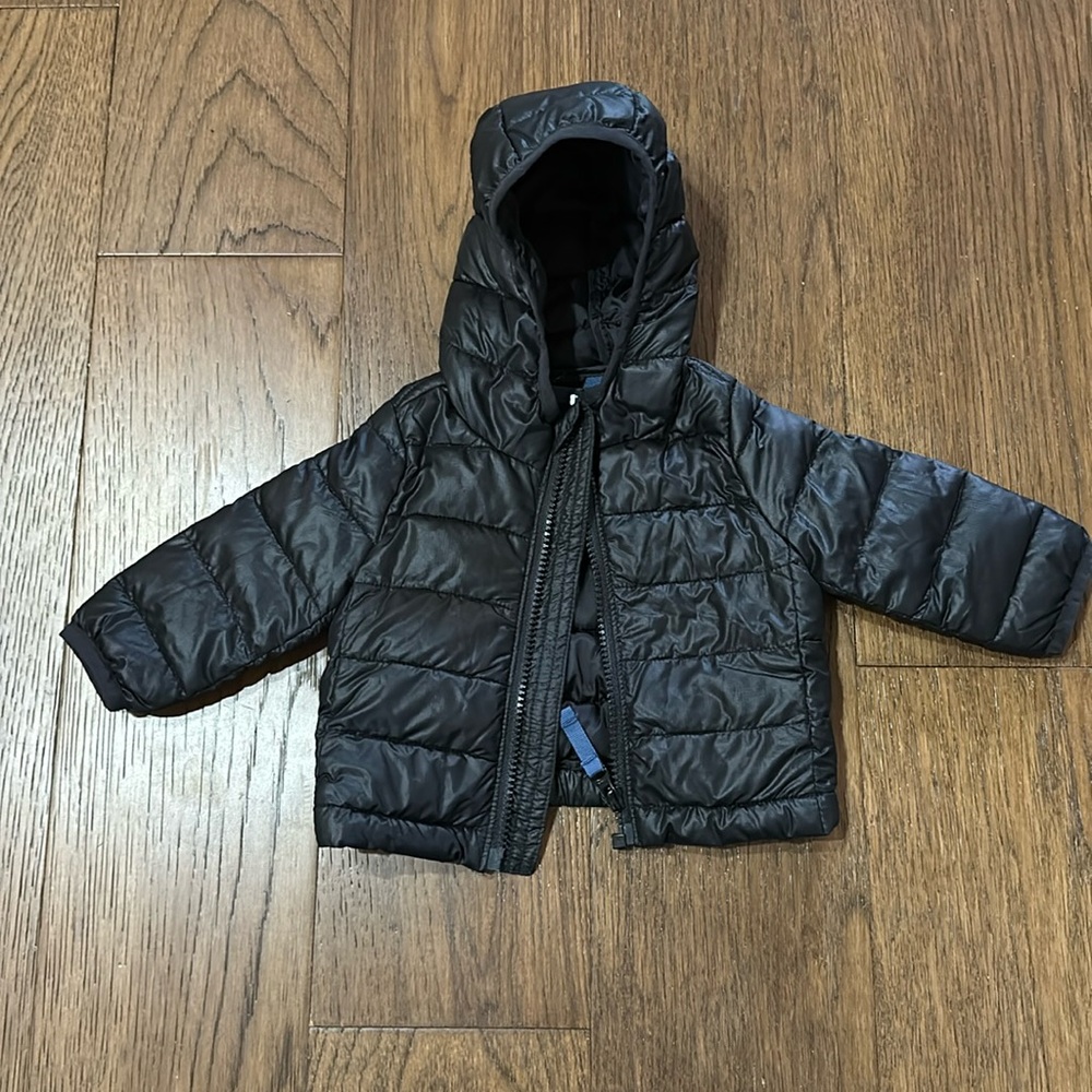 Primary Kids lightweight puffer jacket 0-6 Mos